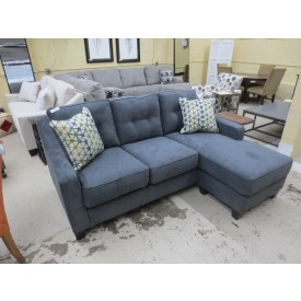 Upholstered Furn - 6080418 Shayla Sofa Chaise Dark Grey